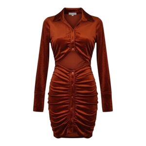 Lacausa Velvet Mini Dress